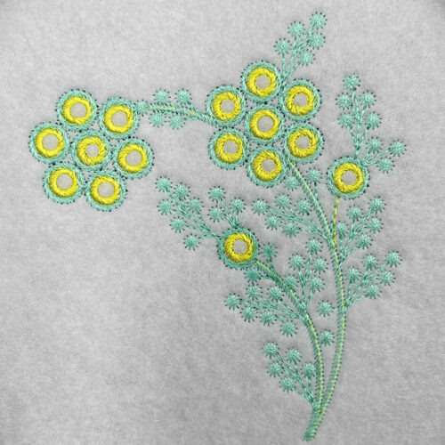 fashion floral 4 embroidery design