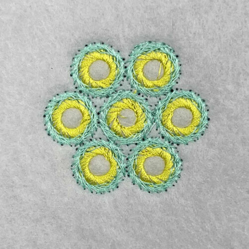 fashion floral 5 embroidery design