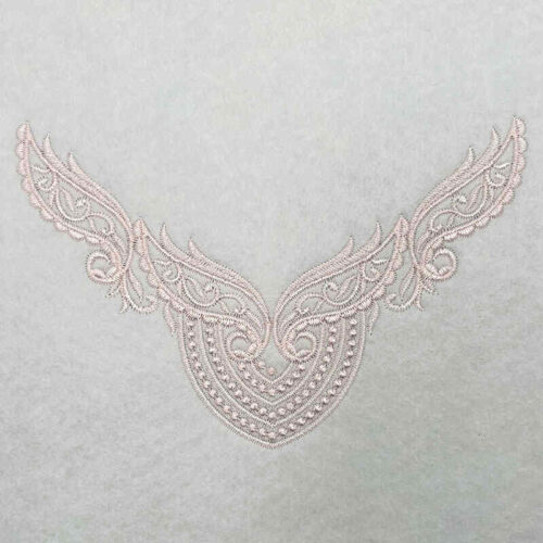 fashion decor neckline embroidery design