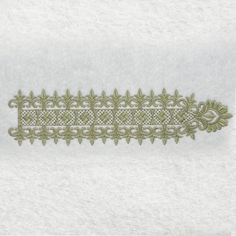 Embroidery Design: Fashion and Decor 5 – Design 3 – 10.76w x 2.73h