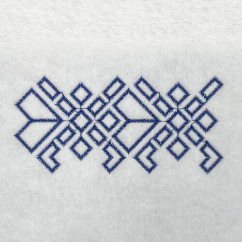 Embroidery Design: Fashion and Decor 5 – Design 9 – 5.75w x 2.73h
