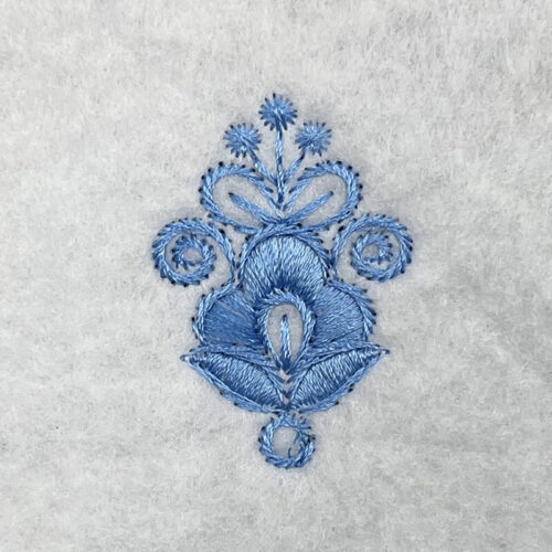 fashion floral 6 - 1 embroidery design