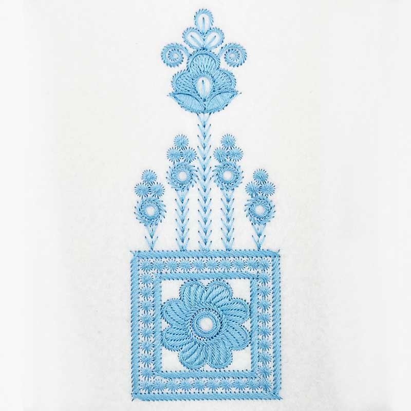 fashion floral 6 - 10 embroidery design