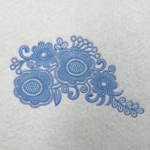 fashion floral 6 - 3 embroidery design