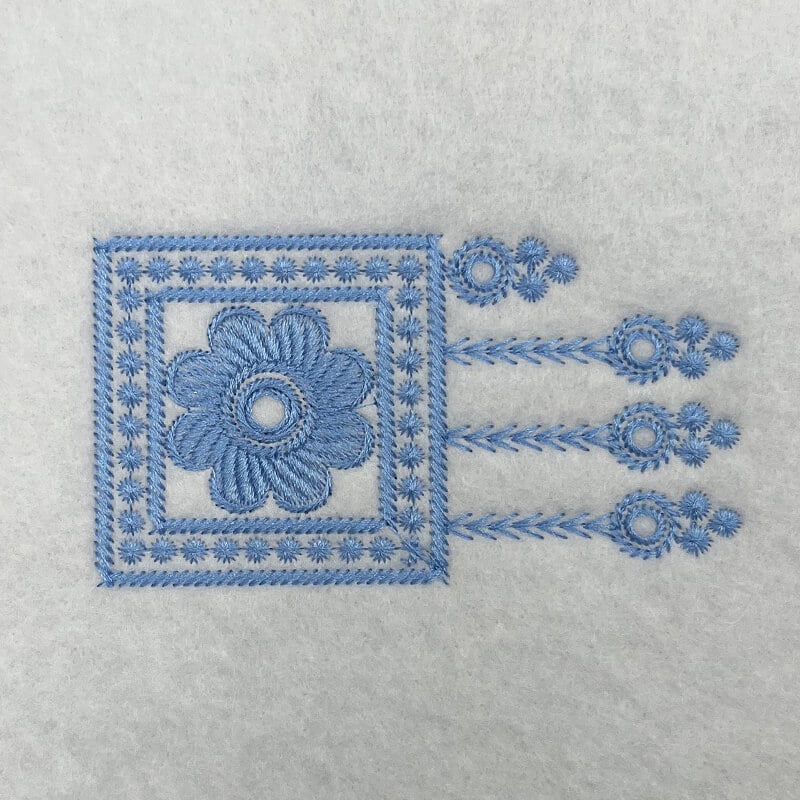 fashion floral 6 - 6 embroidery design