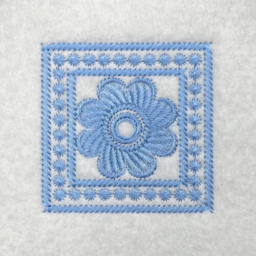 fashion floral 6 - 7 embroidery design