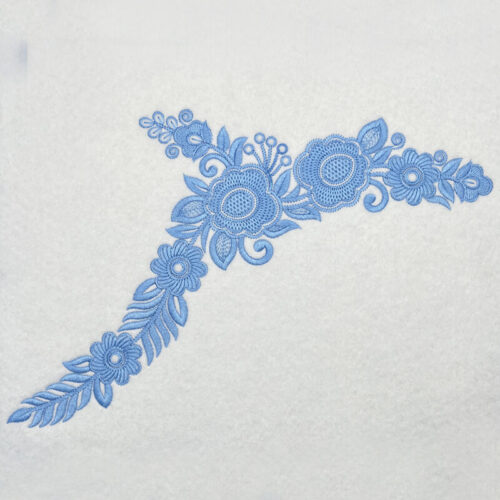 fashion floral 6 - 8 embroidery design
