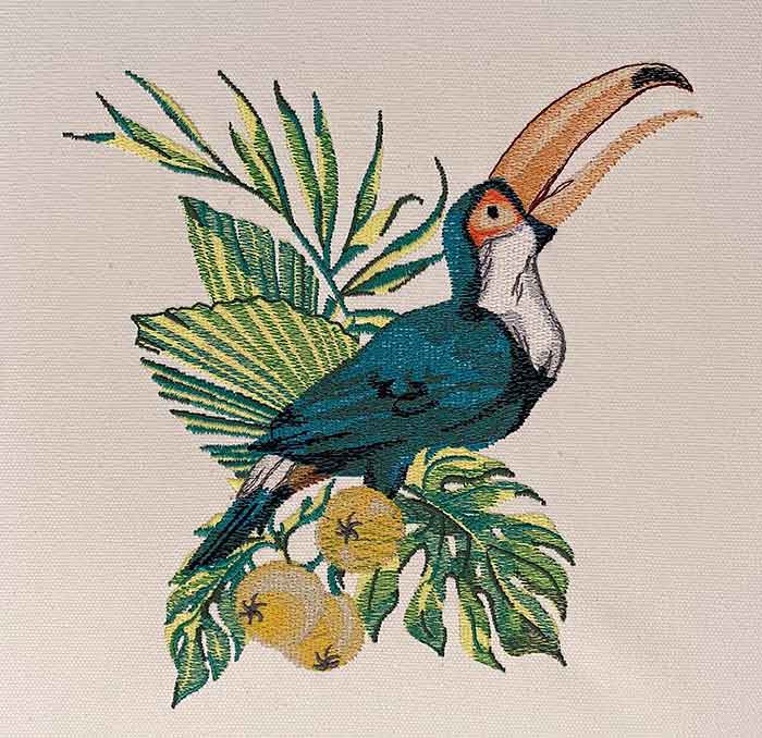 El-BOP_11 | Embroidery Legacy Bird of Paradise 11 embroidery design