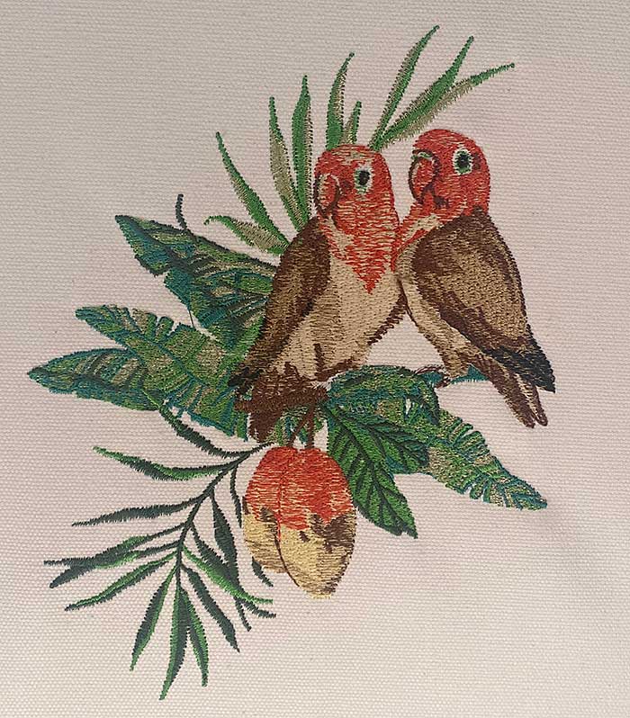 El-BOP_12 | Embroidery Legacy Bird of Paradise 12 embroidery design