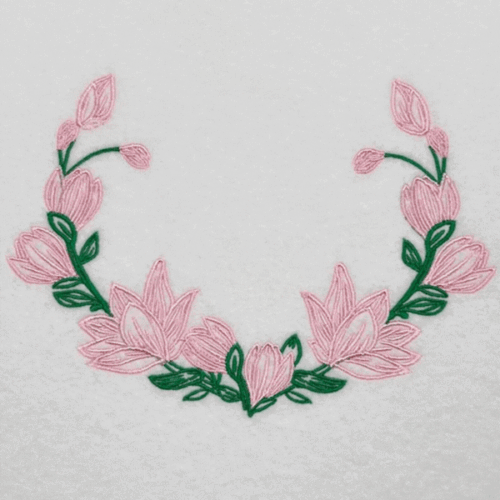 Floral Frame Monogram Design Bundle