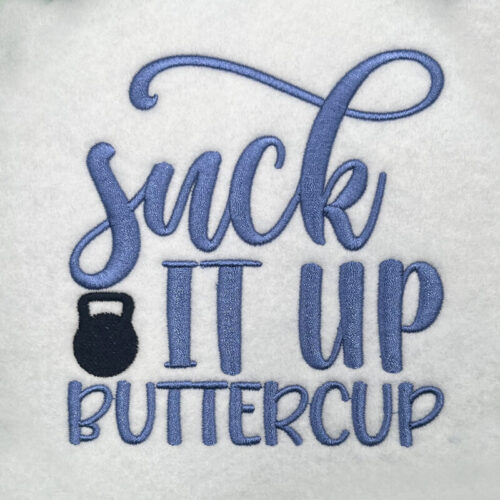 suck it up embroidery design