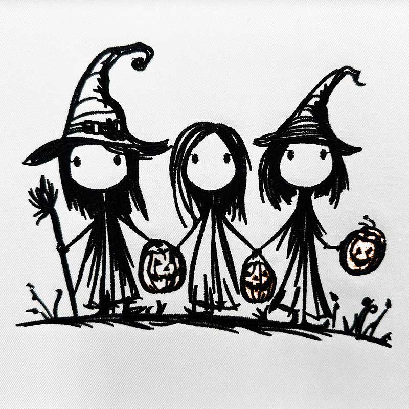 HTSD_3Witches | Embroidery Legacy 3 Witches embroidery design