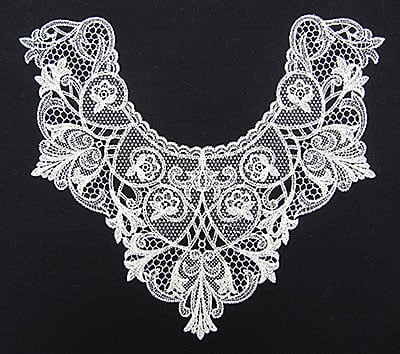 Jumbo Vintage Lace 4 embroidery design
