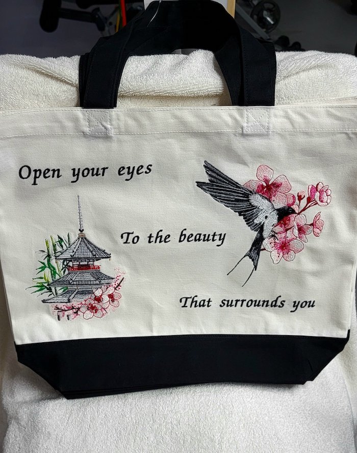 Okinawabag | Embroidery Legacy Okinawa bag