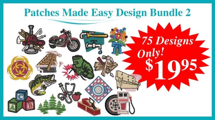 Patches Made Easy Design Bundle 2