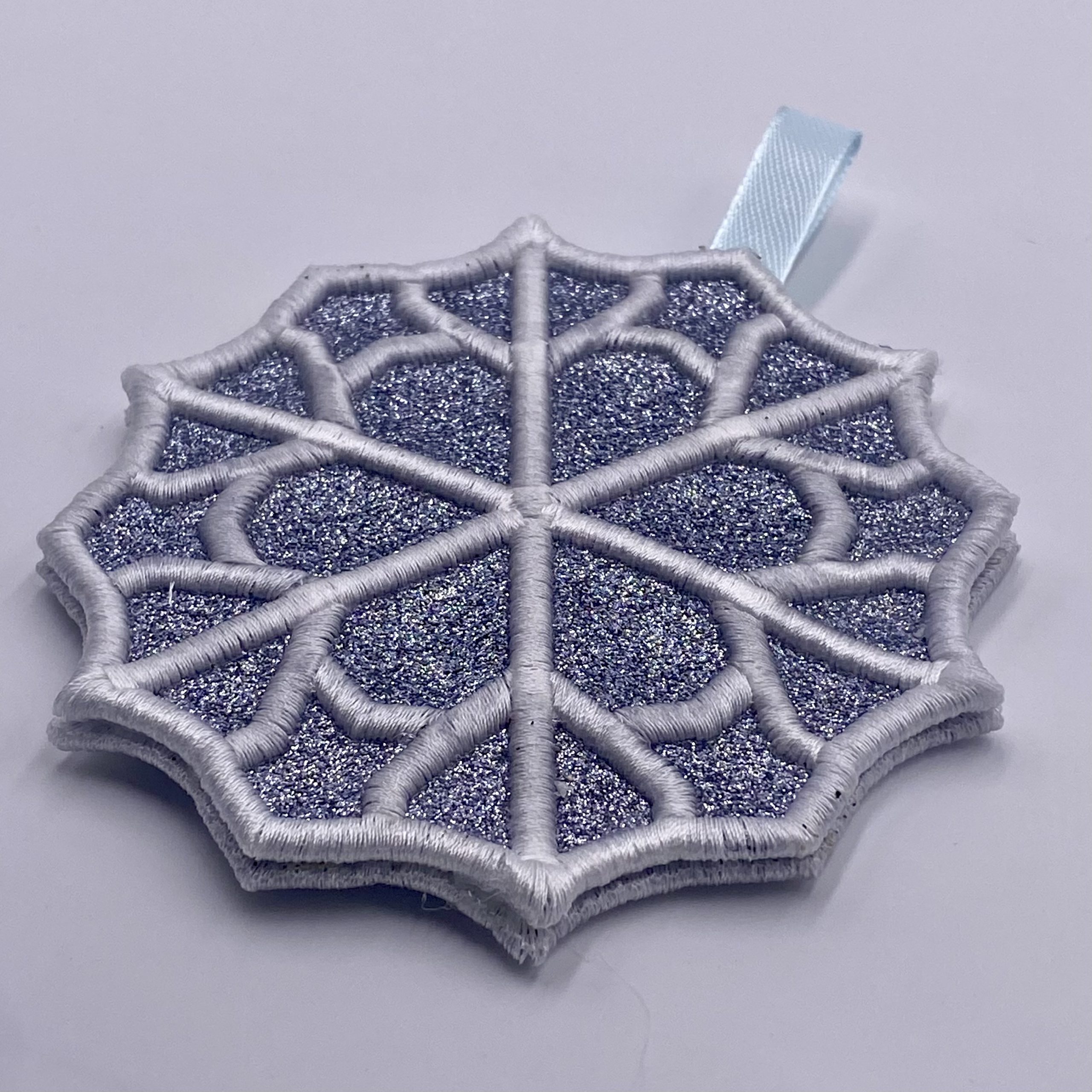 In the Hoop: Puff Stuff Ornament Snowflake 11 - Image 2