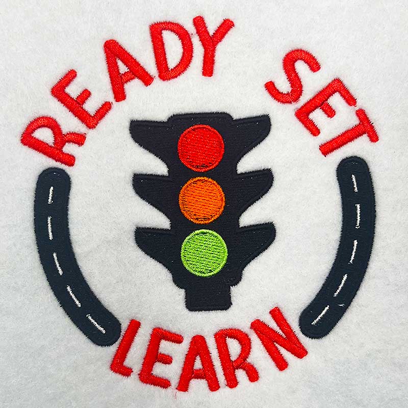 ready set learn embroidery design