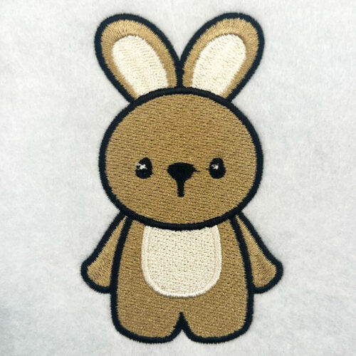 Bunny embroidery design