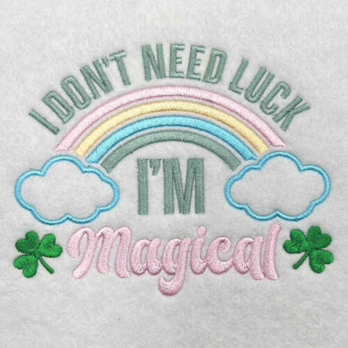 shamrock embroidery design