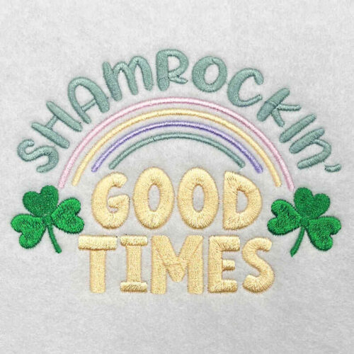 good times embroidery design