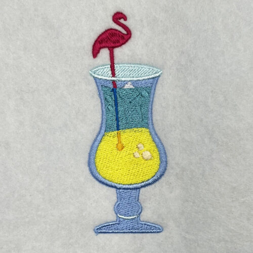 Summer Cocktail 2 embroidery design