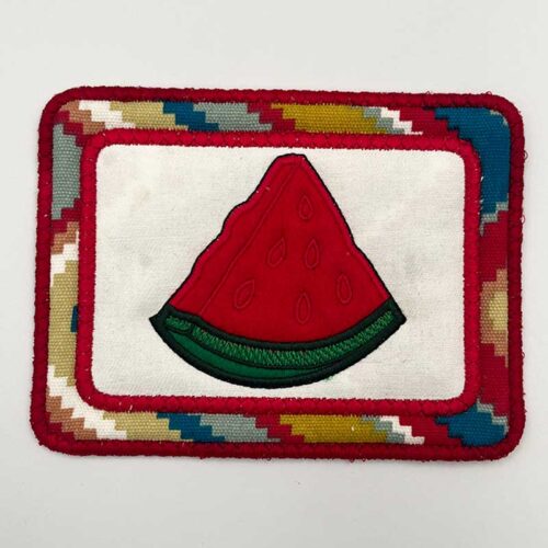In The Hoop: Watermelon Mug Rug