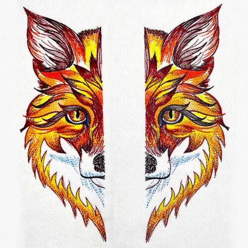 Art Deco Fox