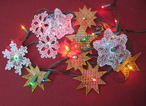 christmas string lights project
