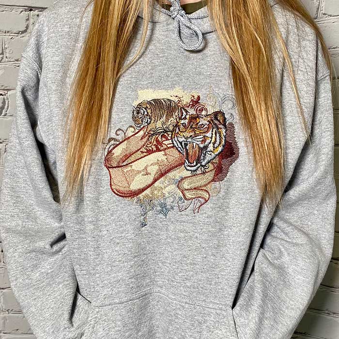 fashiontigers | Embroidery Legacy fashion tigers sweatshirt