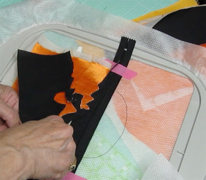 In the Hoop: Jack-O-Sac Zippy Pouch - Image 3