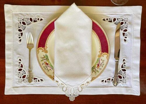 ITH napkin and placemat project