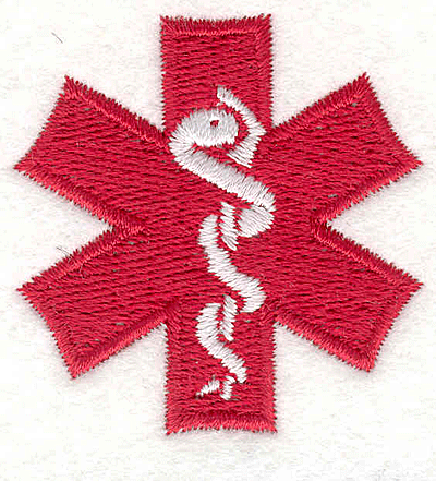 Embroidery Design: Medical Symbol 2<br>1.81" x 1.78"