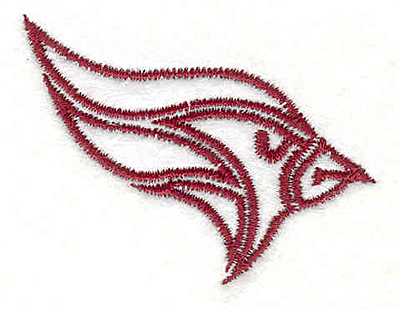 Embroidery Design: Cardinal 10<BR>1.55" x 2.14"