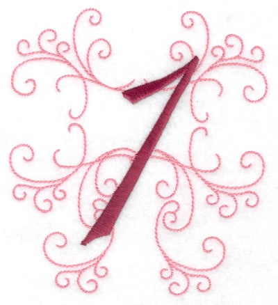 Embroidery Design: 1 large<br> 4.46w X 4.97h
