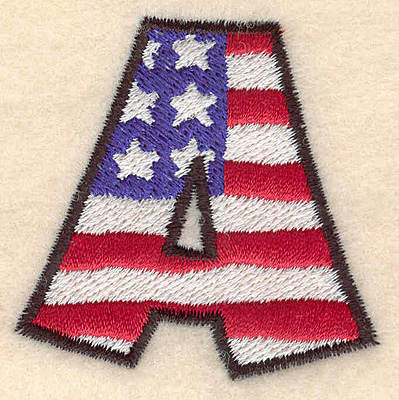 Embroidery Design: A large <br> 2.10"h x 2.11"w