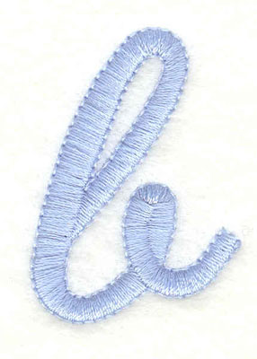 Embroidery Design: b lower case<br>1.16w X 1.65h