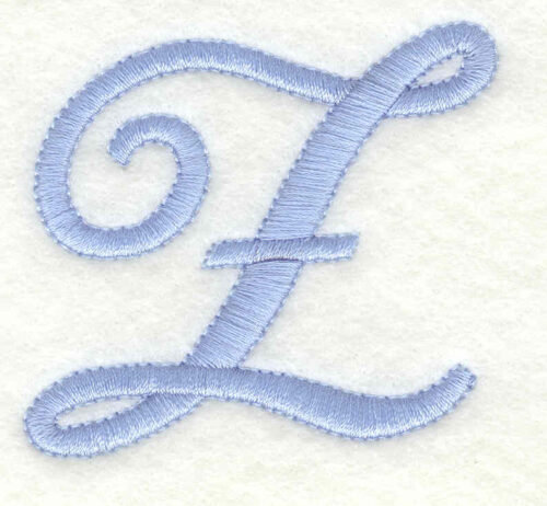 Embroidery Design: Z upper case<br>2.41w X 2.01h