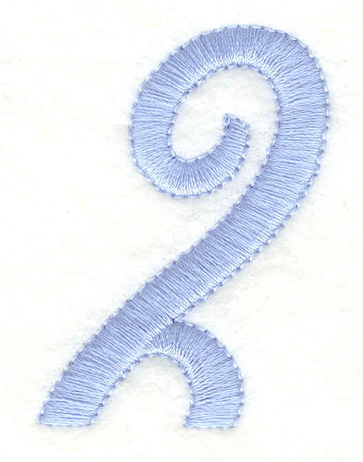 products-products-AIHS154 | Embroidery Legacy Embroidery Design: Number 2<br>1.41w X 1.96h