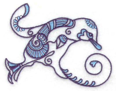 Embroidery Design: Bird K<br> 3.76w X 2.97h