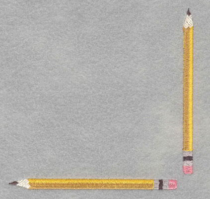 products-products-AIMBS26 | Embroidery Legacy Embroidery Design: Pencils Corner<br>4.26h X 4.26w