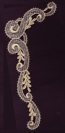 products-products-AIML64 | Embroidery Legacy Embroidery Design: Lace 3rd Ed. Vol.1 no.64<br>4.24w X 8.48h