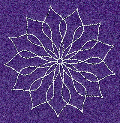 Embroidery Design: Rangoli design N<br> 3.53w X 3.56h