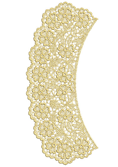 Embroidery Design: Lace from the Vault 8 Design 5<br> 9.14w X 4.06h