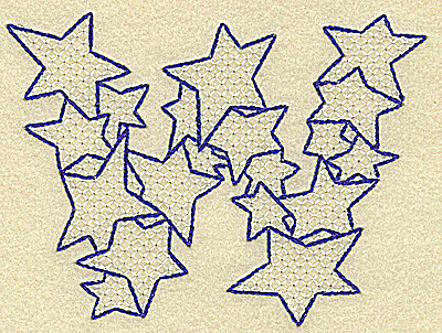 Embroidery Design: W large<br> 4.70w X 3.52h