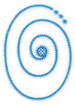 Embroidery Design: 0 large<br> 2.55w X 3.61h
