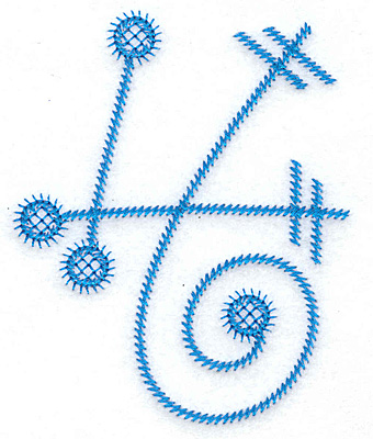 Embroidery Design: 4 large<br> 3.05w X 3.75h