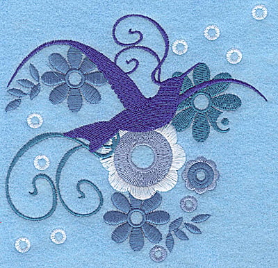 Embroidery Design: Wings of Fantasy I large<br> 4.93w X 4.91h