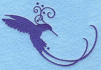 Embroidery Design: Bird F<br> 3.89w X 2.63h
