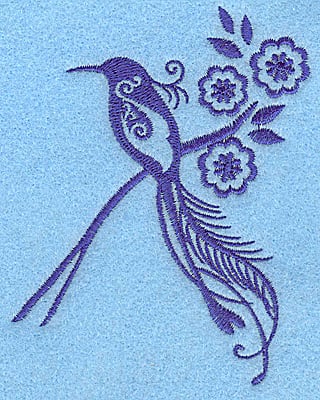 Embroidery Design: Bird G<br> 3.05w X 3.86h