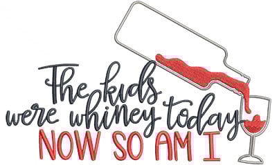 Embroidery Design: Whiney Lg7.51w x 4.64h